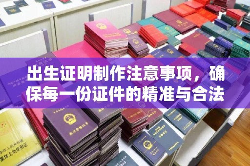 福泉出生证明制作注意事项，确保每一份证件的精准与合法