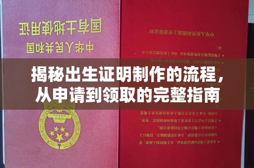福泉揭秘出生证明制作的流程，从申请到领取的完整指南