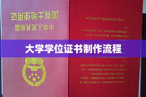 福泉大学学位证书制作流程