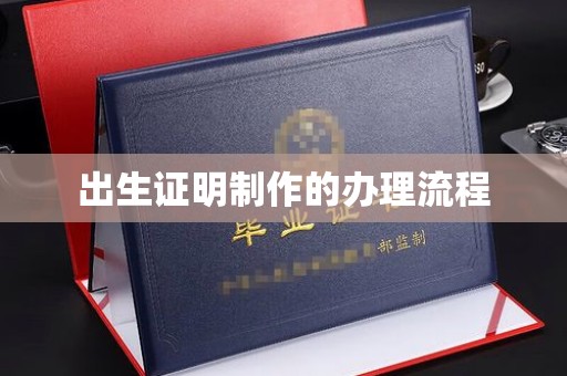 福泉出生证明制作的办理流程
